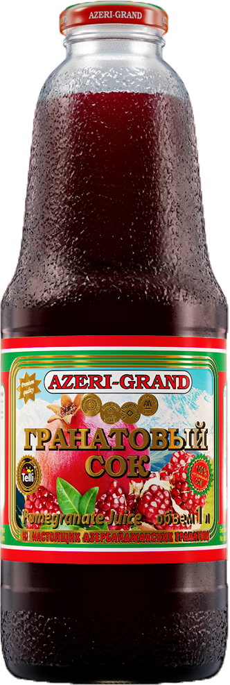 Гранатовый сок Азери Гранд, продукция Telli