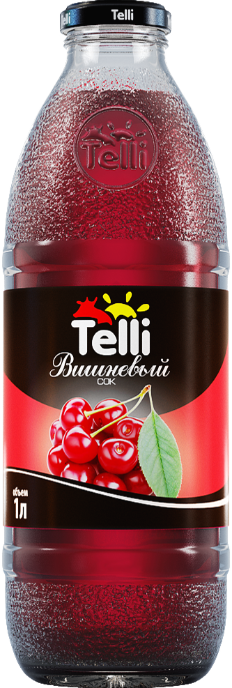 Вишневый сок Телли, продукция Telli