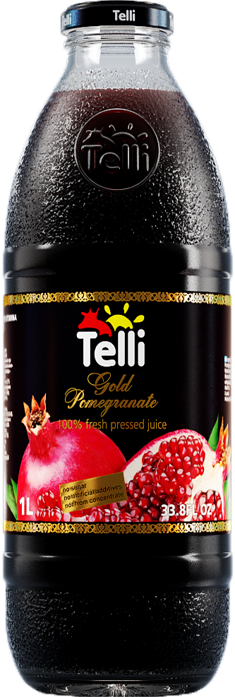 Гранатовый сок Телли Голд, соки и нектары Telli